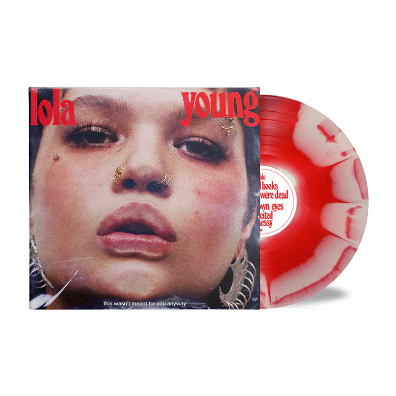 this wasn't meant for you anyway: red/white sunburst vinyl - Lola Young - musicstation.be