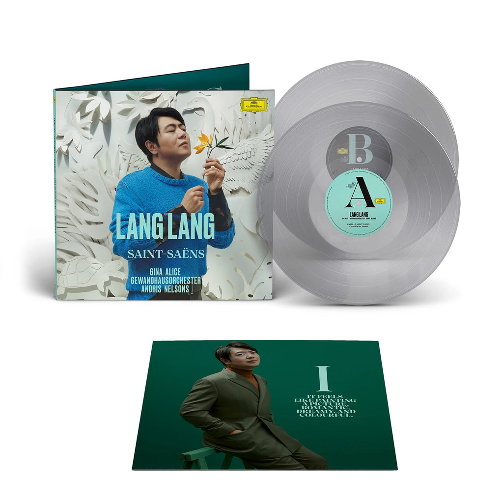 Saint-Saëns (Store Exclusive Signed Art Card+Crystal Clear 2LP) - Lang Lang - musicstation.be