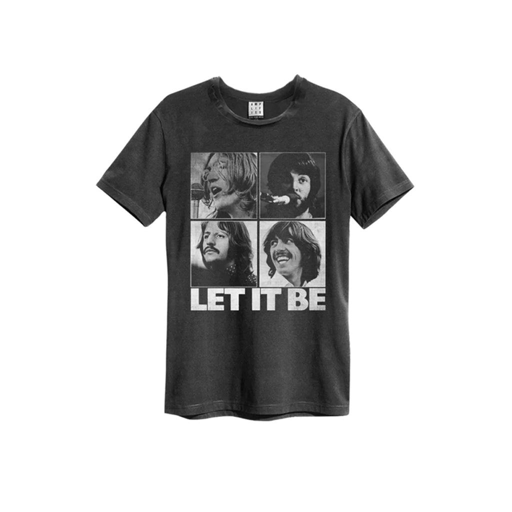 Let It Be (Amplified Vintage Charcoal T-shirt) -  - musicstation.be