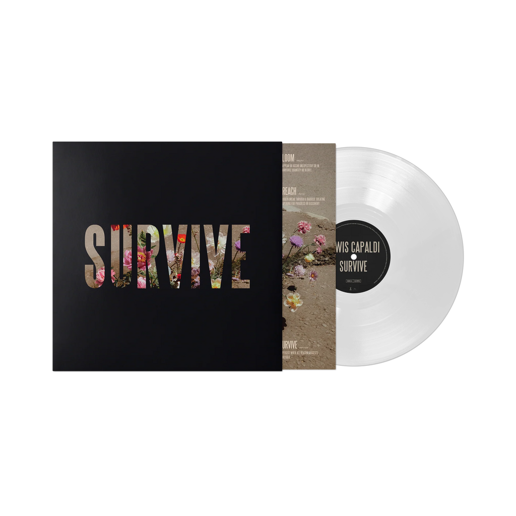 Survive EP 12" Clear Vinyl - Lewis Capaldi - musicstation.be