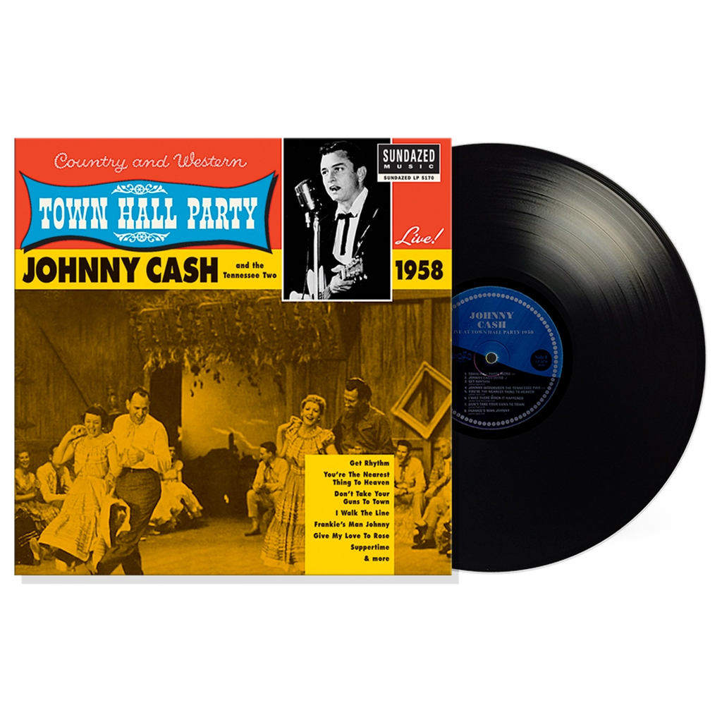 Live At Town Hall Party 1958 (LP) - Johnny Cash - musicstation.be