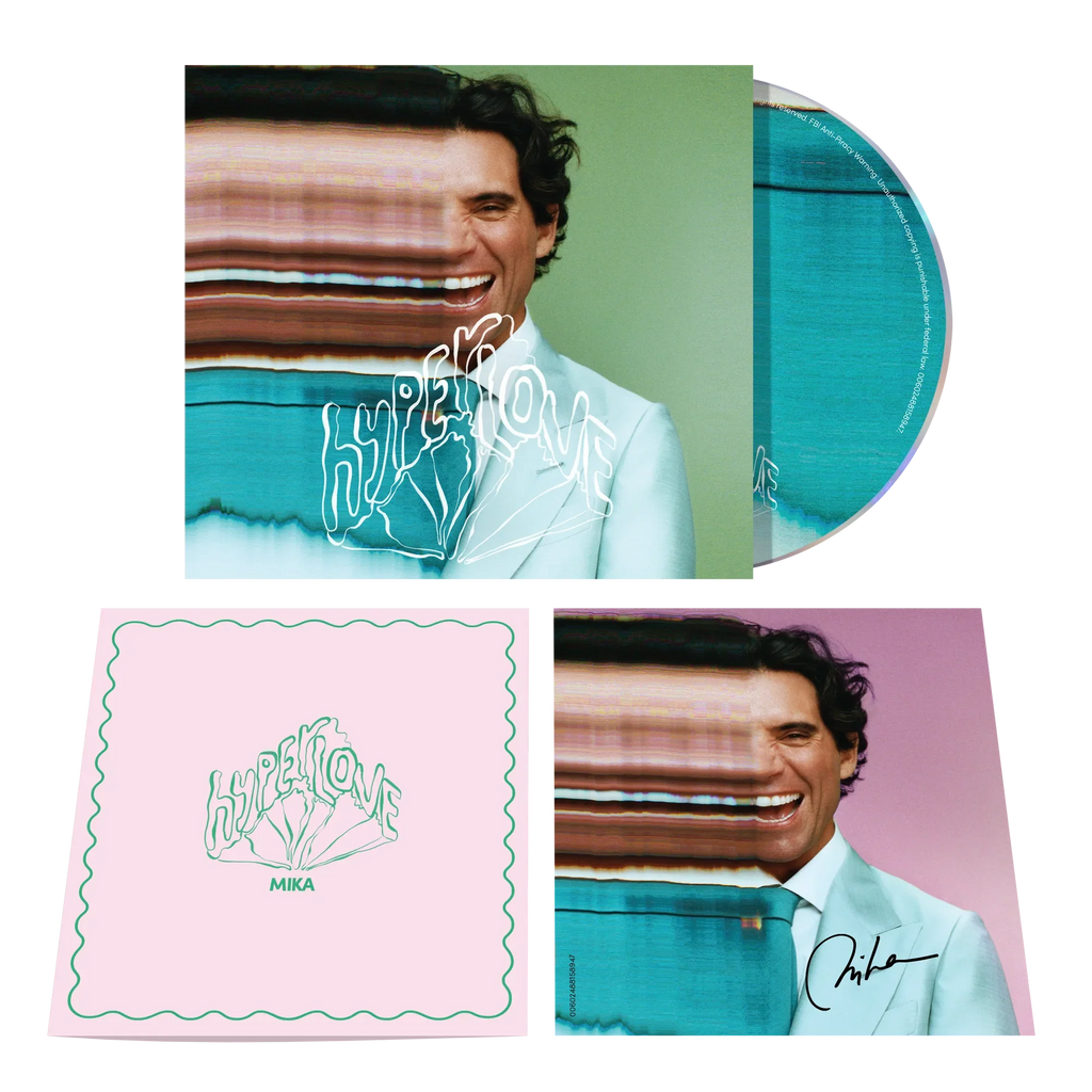 Hyperlove CD + Signed Art Card - MIKA - musicstation.be