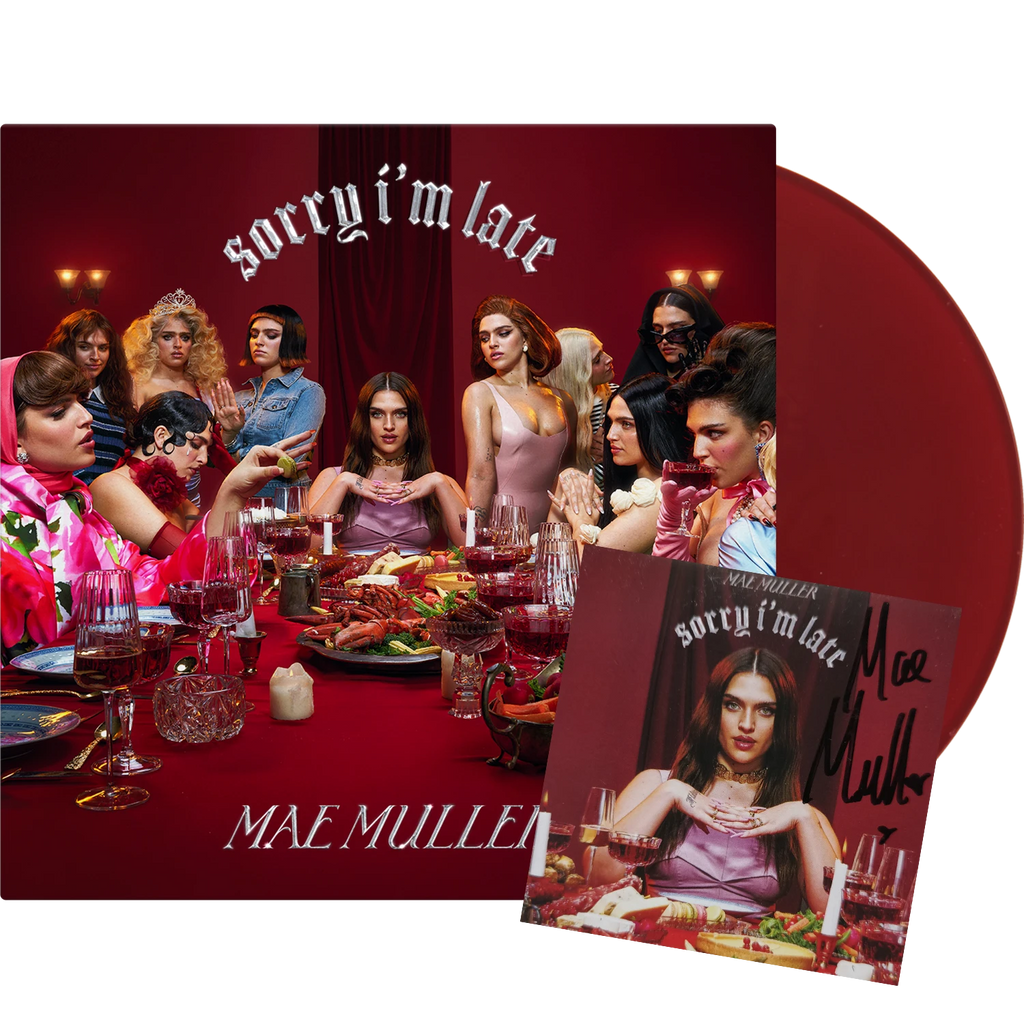 Sorry I'm Late (Store Exclusive Signed Art Card+Opaque Red LP) - Mae Muller - musicstation.be