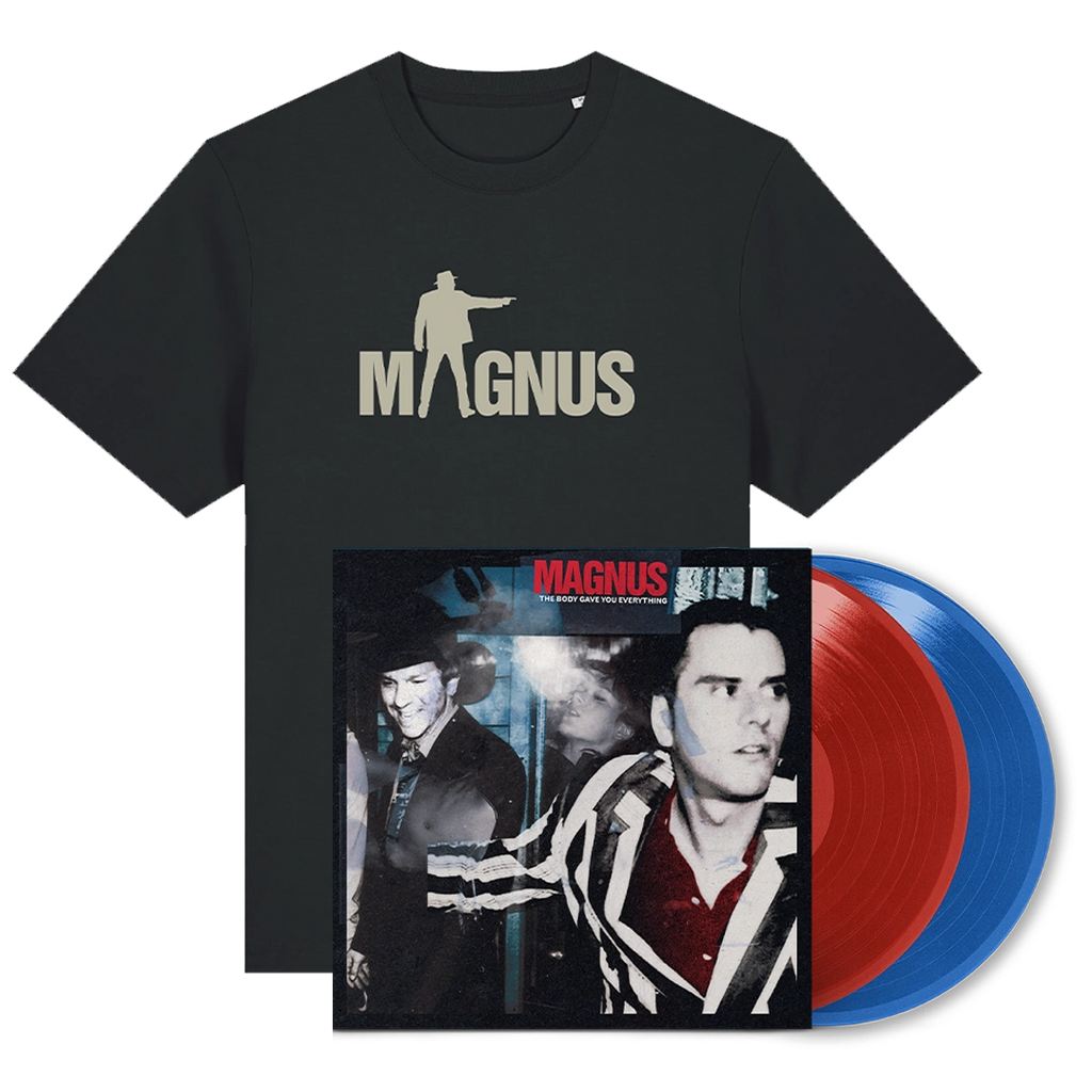 The Body Gave You Everything (20th Anniversary Red & Blue 2LP+Store Exclusive Logo T-Shirt) - Magnus - musicstation.be