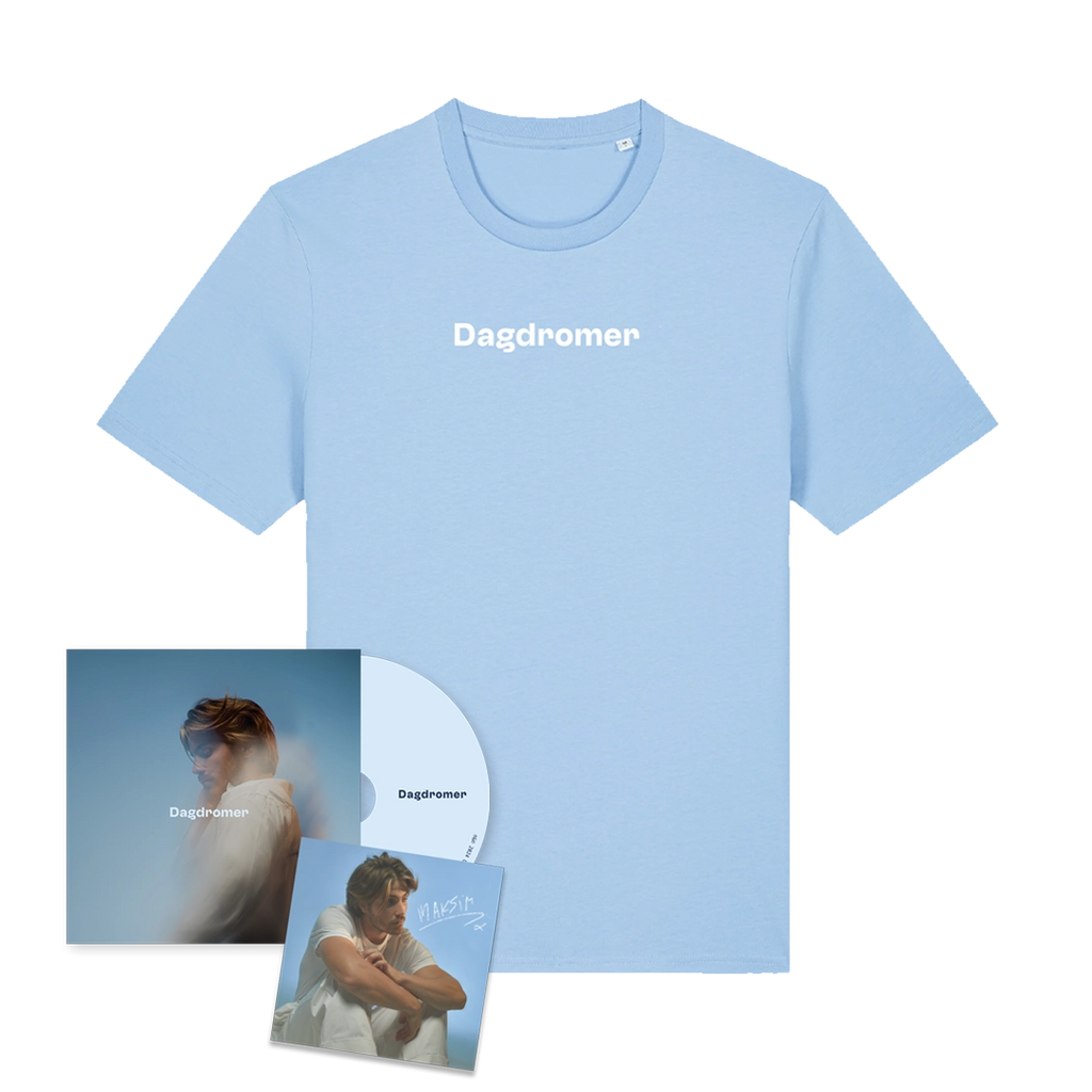 Dagdromer (Store Exclusive Blue T-Shirt + Signed Art Card + CD) - Maksim - musicstation.be