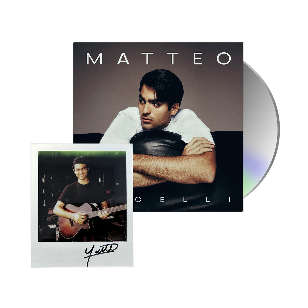 Matteo (Store Exclusive Signed Art Card+CD) - Matteo Bocelli - musicstation.be