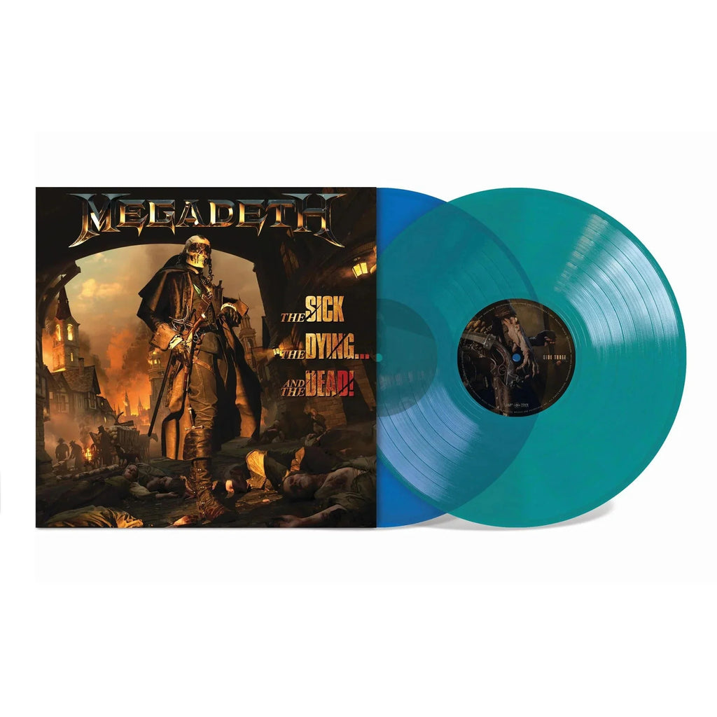 The Sick, The Dying...and the Dead! (Blue Opaque & Green Translucent 2LP) - Megadeth - musicstation.be