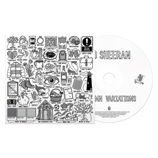 Autumn Variations (CD) - Ed Sheeran - musicstation.be