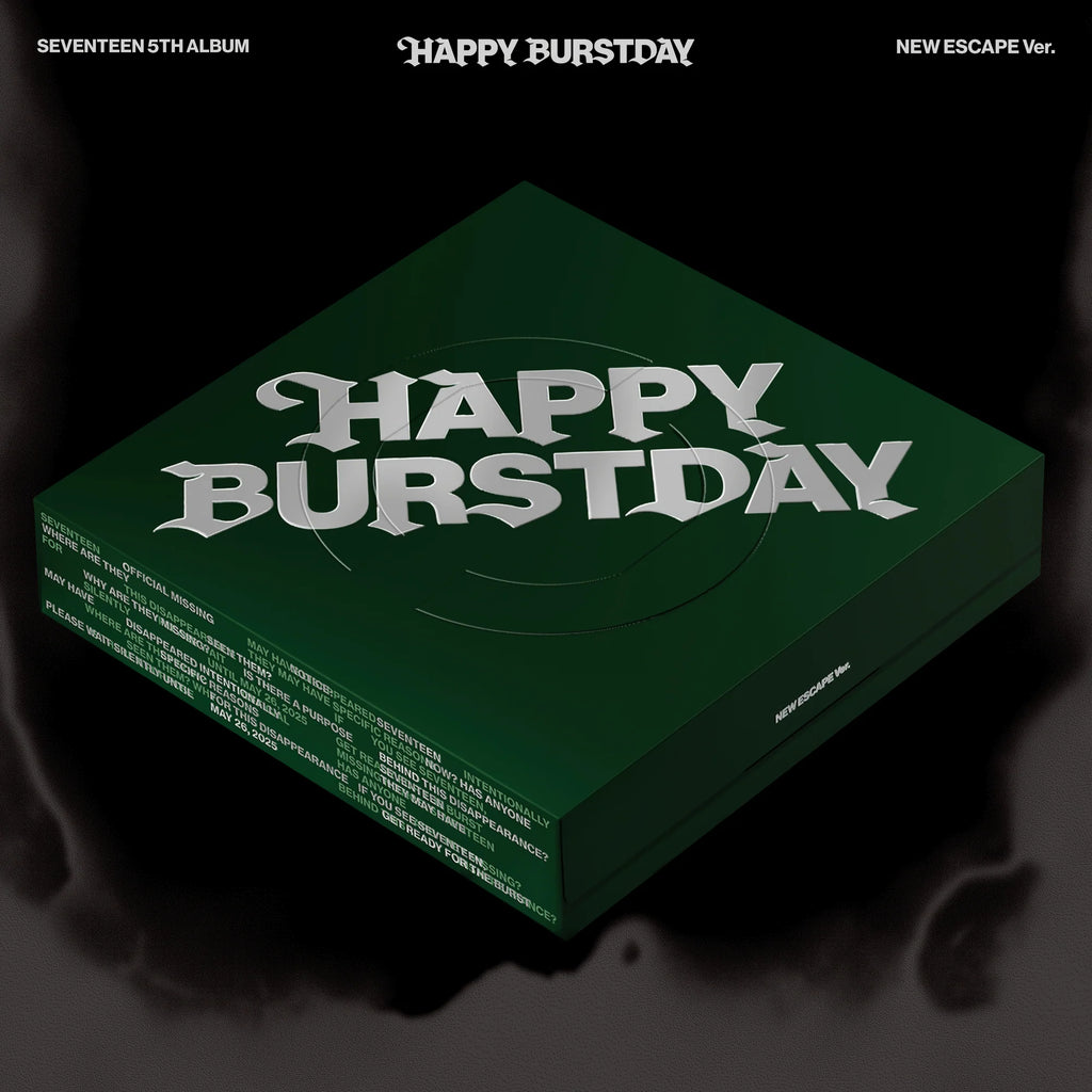 5th Studio Album 'HAPPY BURSTDAY' (NEW ESCAPE Version) (CD)