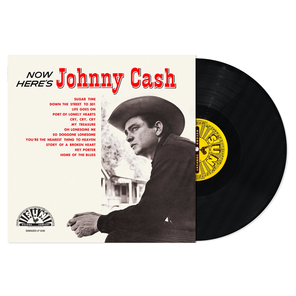Now Here's Johnny Cash (LP) - Johnny Cash - musicstation.be