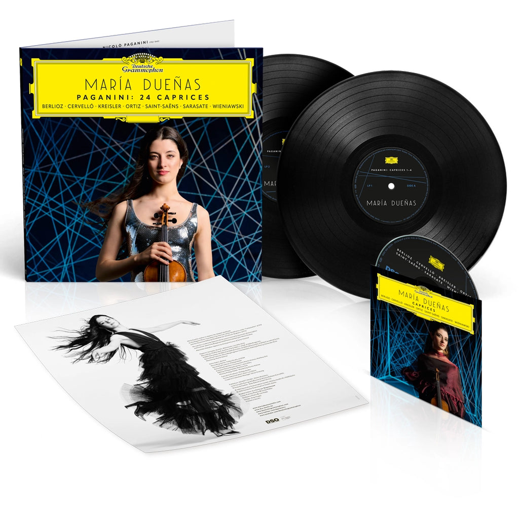 Paganini: 24 Caprices (2LP + CD) - María Dueñas - musicstation.be