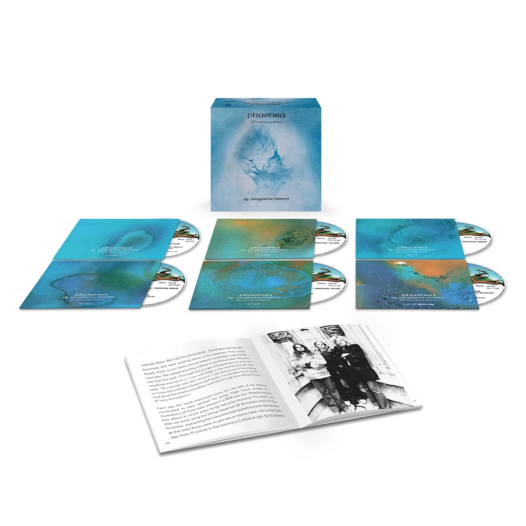 Phaedra (50th Anniversary 5CD + Blu-Ray Boxset) - Tangerine Dream - musicstation.be