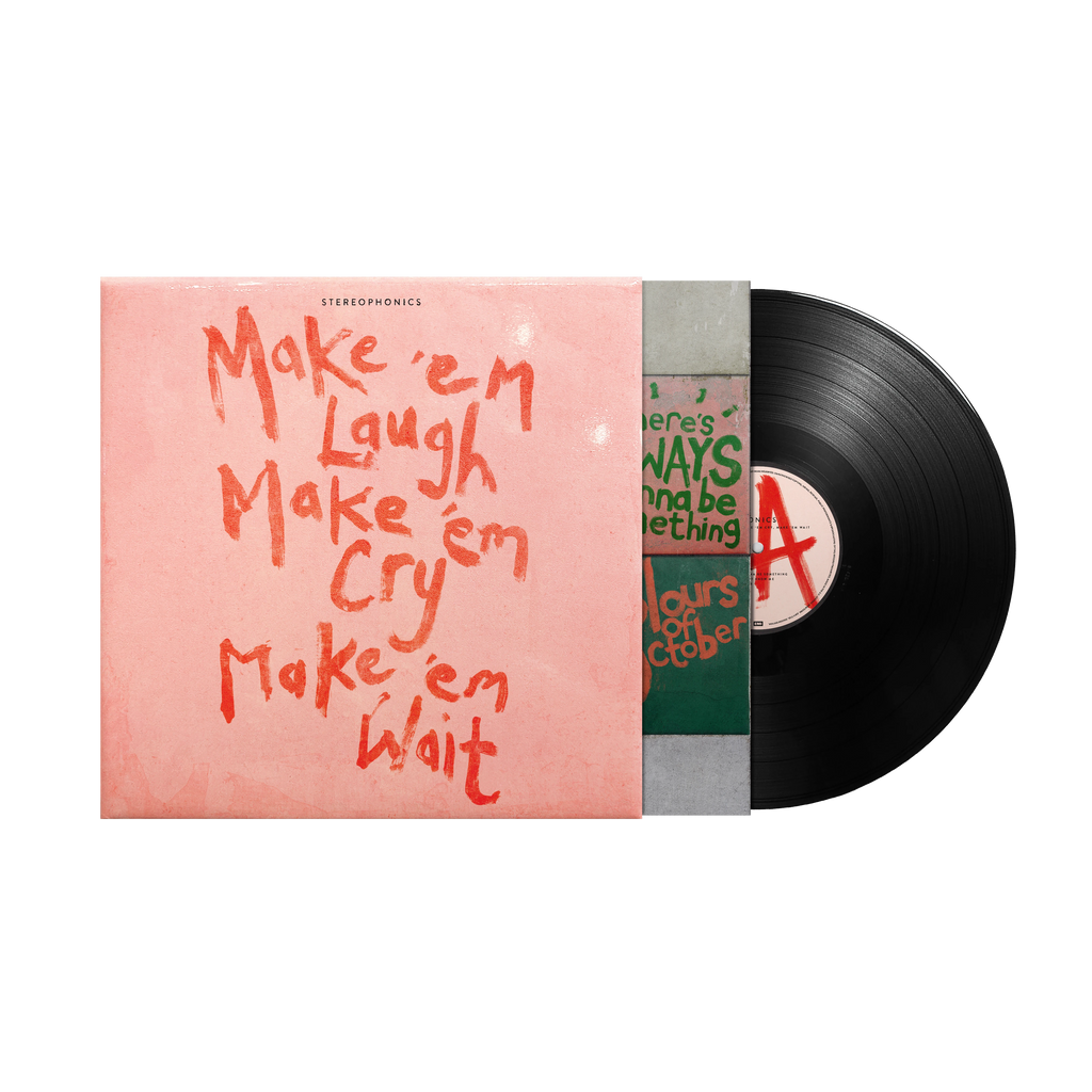 Make 'em Laugh Make 'em Cry Make 'em Wait: Recycled Black Vinyl - Stereophonics - musicstation.be