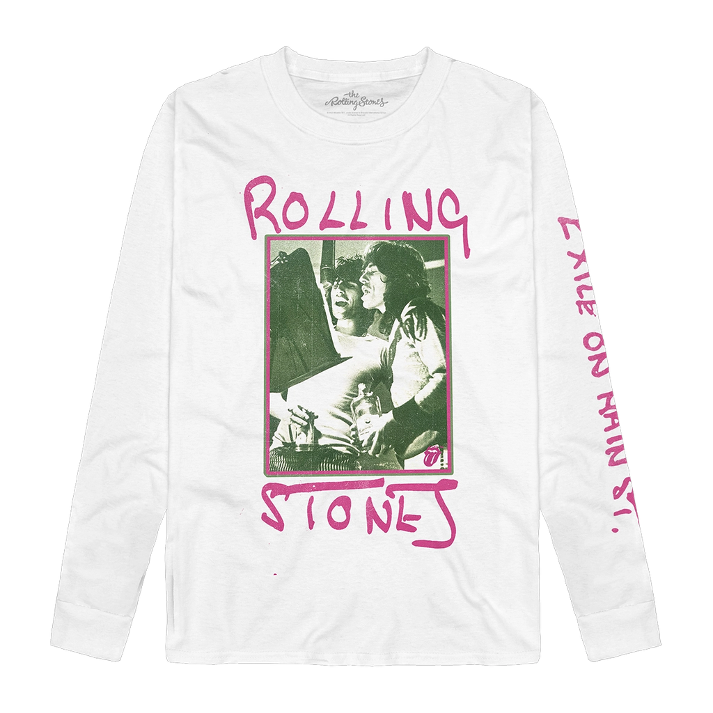 Exile On Main Street Photo (Store Exclusive White Longsleeve) - The Rolling Stones - musicstation.be