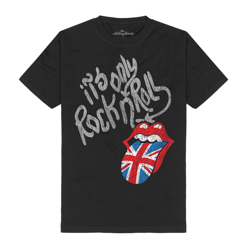 Rock N Roll UK Tongue (Store Exclusive Black T-Shirt) - The Rolling Stones - musicstation.be