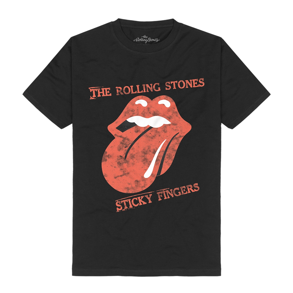 Sticky Fingers Tracklist (Store Exclusive Black T-Shirt) - The Rolling Stones - musicstation.be