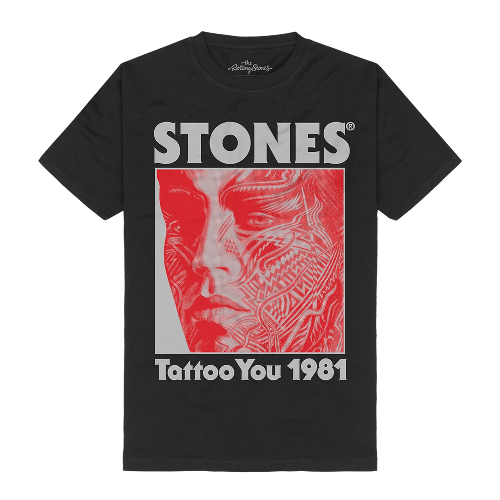Tattoo You 40th Anniversary (Store Exclusive Black T-Shirt) - The Rolling Stones - musicstation.be
