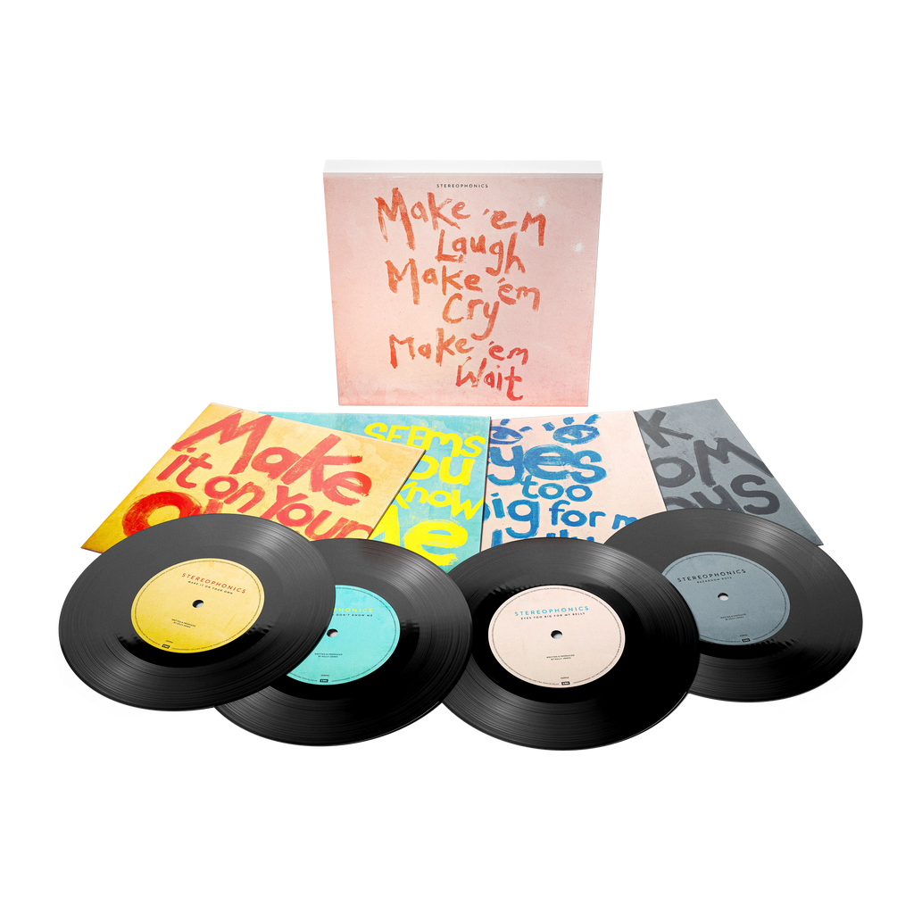 Make 'em Laugh Make 'em Cry Make 'em Wait: 7 Inch Box Set - Stereophonics - musicstation.be