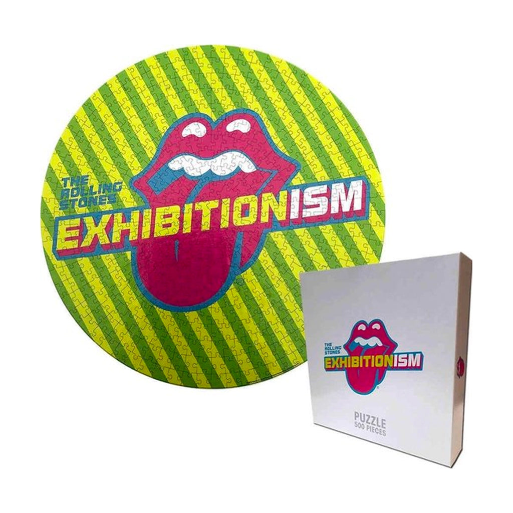 Rolling Stones Exhibitionism (Round 500 Piece Jigsaw Puzzle) - The Rolling Stones - musicstation.be