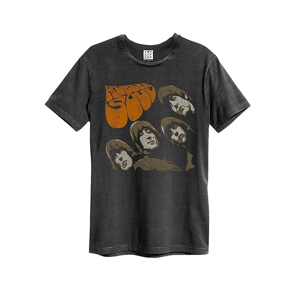 Rubber Soul (Amplified Vintage Charcoal T-shirt) -  - musicstation.be