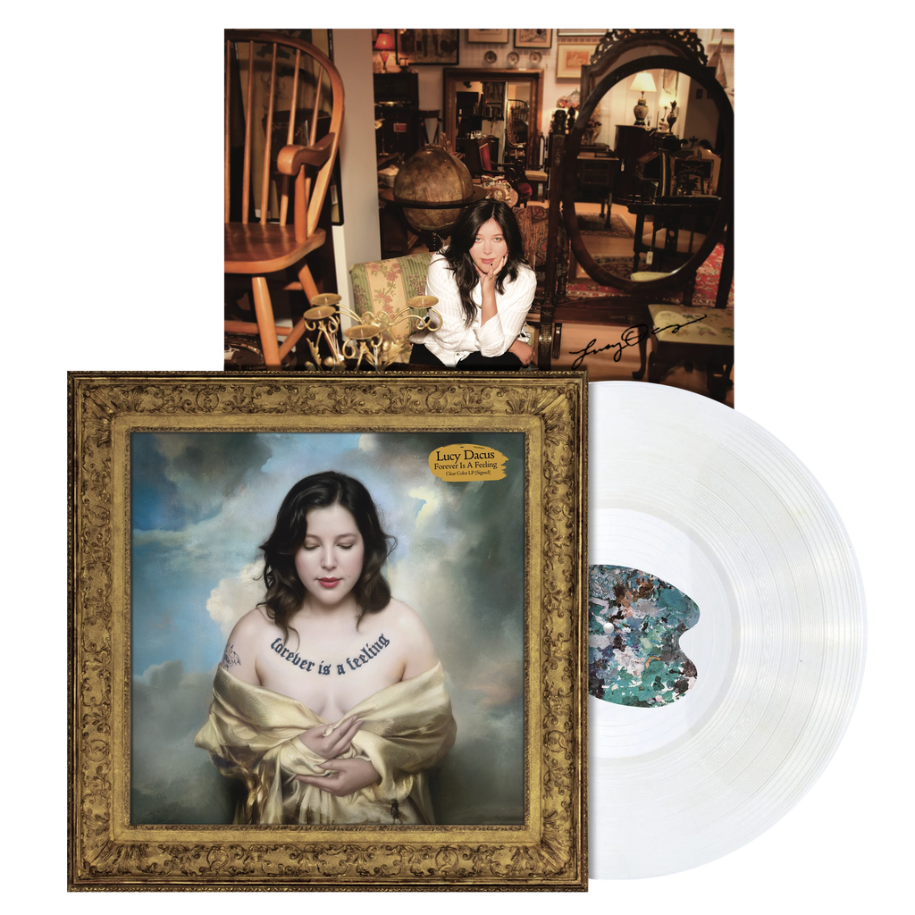 Forever Is A Feeling Clear LP + Signed Art Card - Lucy Dacus - musicstation.be