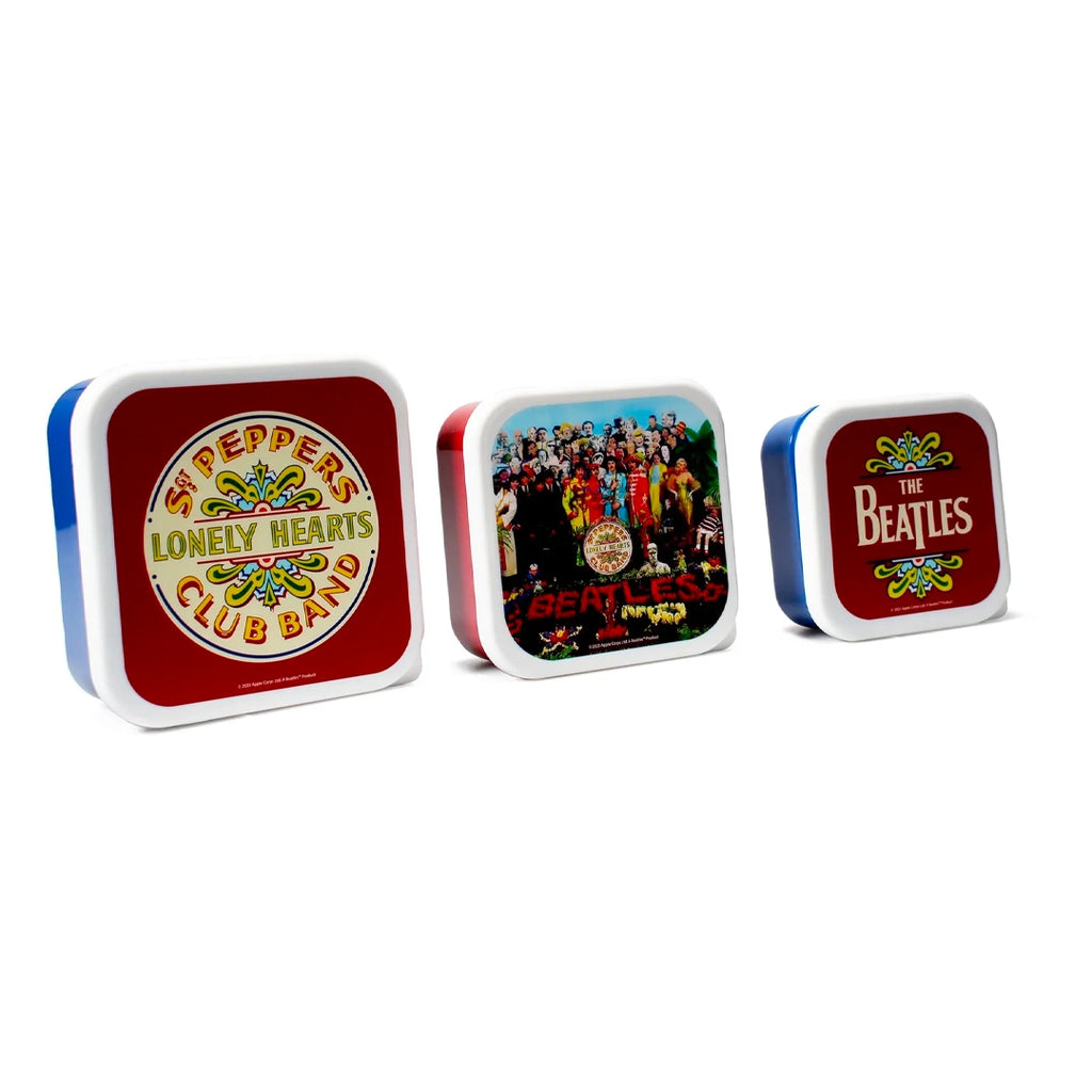 Sgt. Pepper's Lonely Hearts Club Band (Set Of 3 Snack Boxes) - The Beatles - musicstation.be