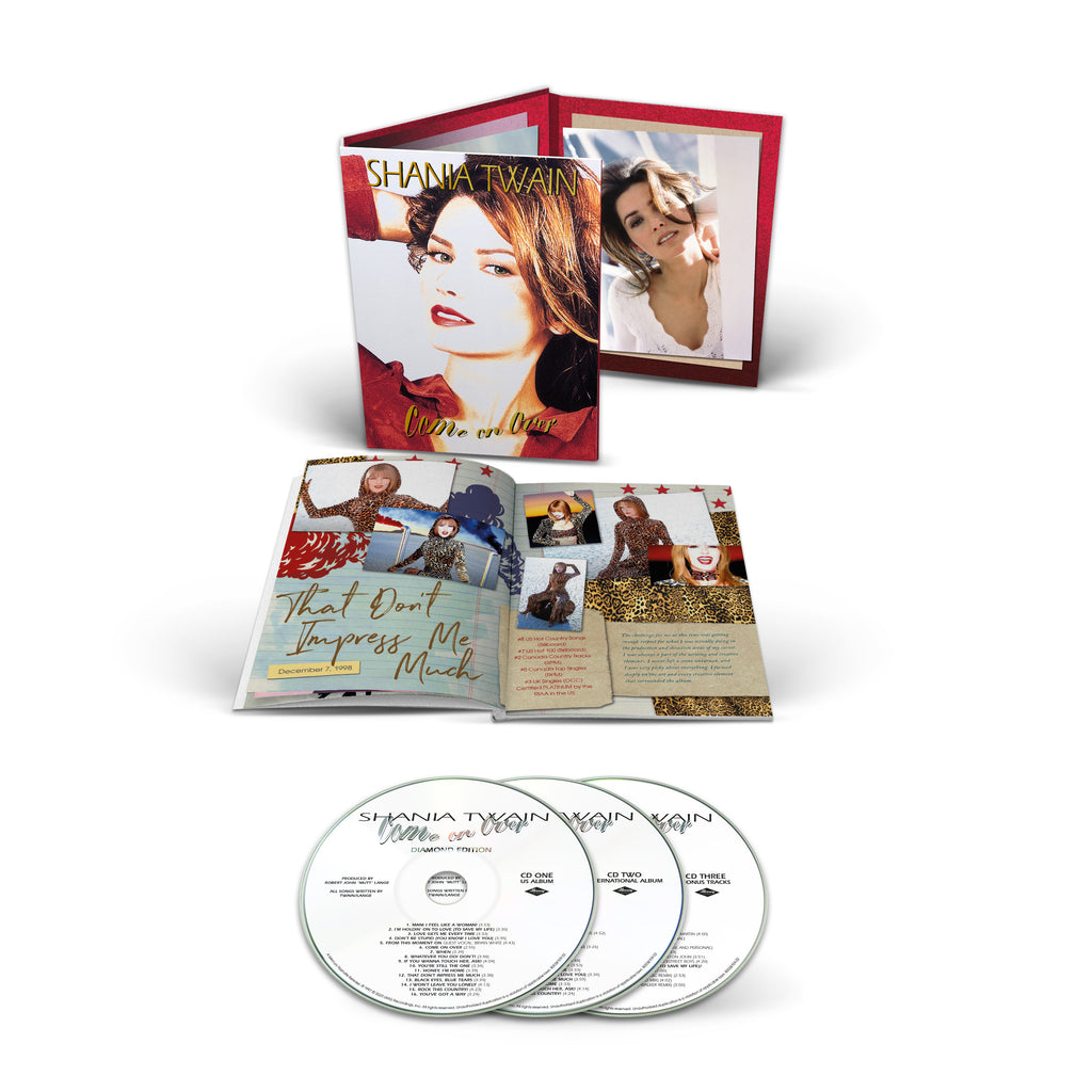 Come On Over Diamond Super Deluxe Edition 3CD (International) - Shania Twain - musicstation.be