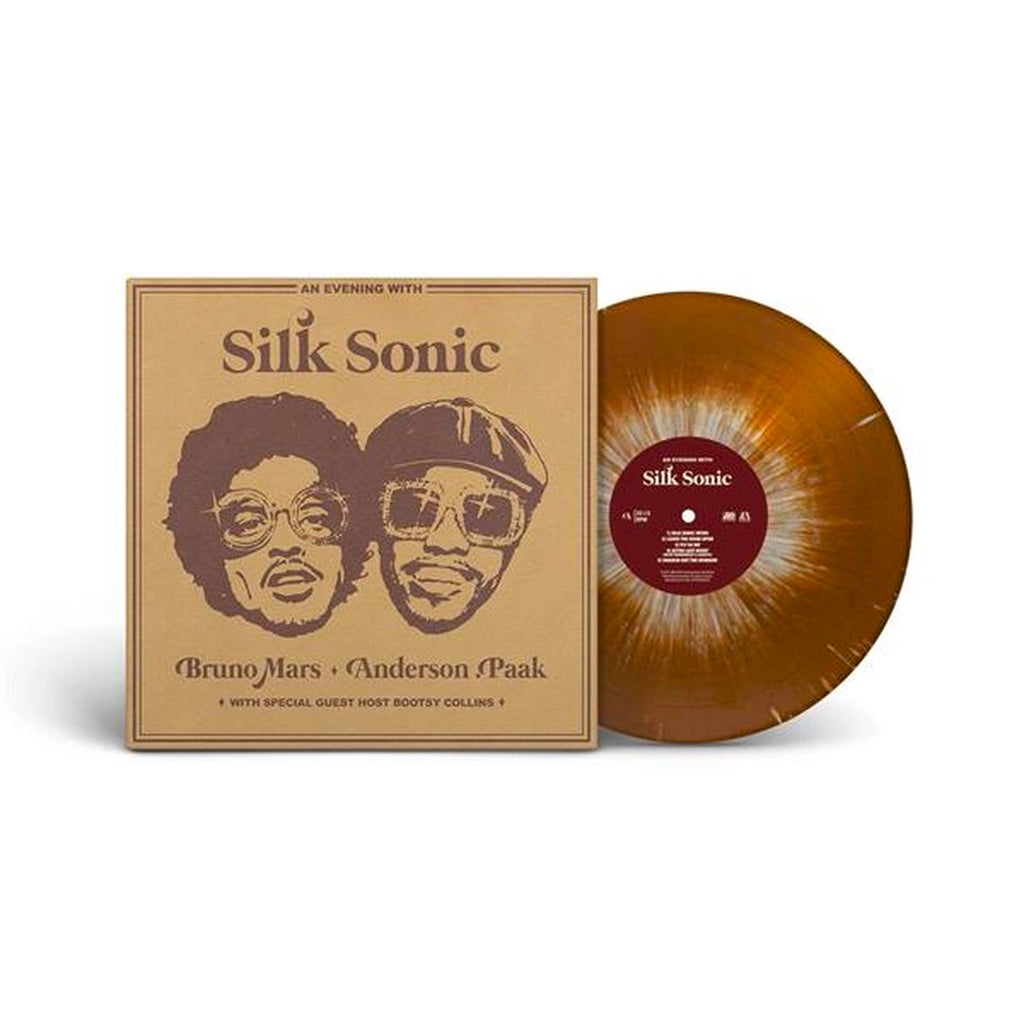 An Evening With Silk Sonic (Brown & White Splatter LP) - Silk Sonic - musicstation.be