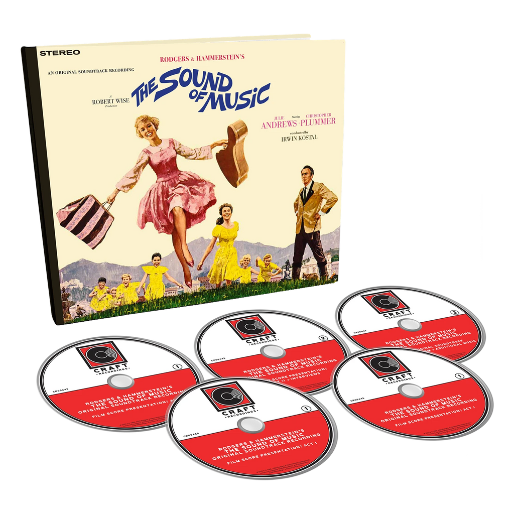 The Sound Of Music (Super Deluxe 4CD+Blu-Ray Boxset) - Rodgers & Hammerstein, Julie Andrews - musicstation.be