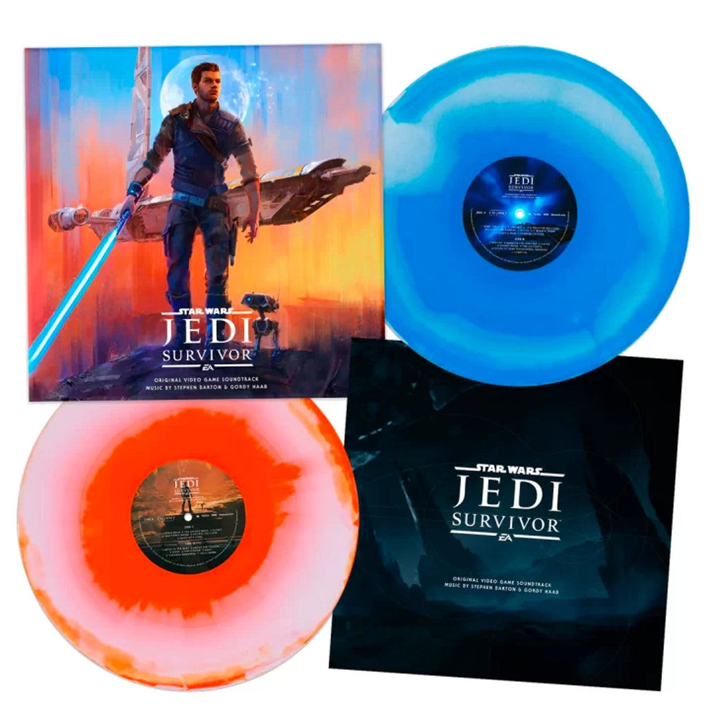 Star Wars Jedi: Survivor (Blue White & Orange White Swirl 2LP) - Various Artists - musicstation.be