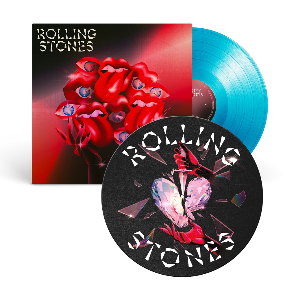 Hackney Diamonds (Store Exclusive Slipmat+Alternative Cover Crystal Clear Blue LP) - The Rolling Stones - musicstation.be