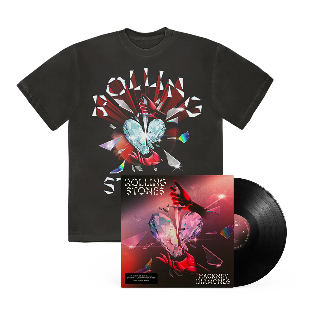 Hackney Diamonds (Store Exclusive Album T-Shirt+LP) - The Rolling Stones - musicstation.be