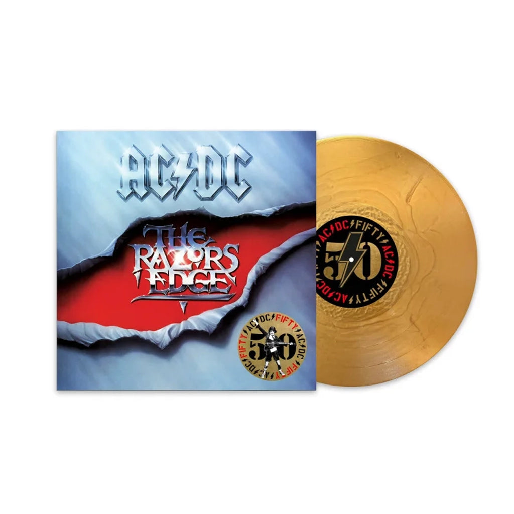 The Razors Edge (Gold Metallic LP) - AC/DC - musicstation.be