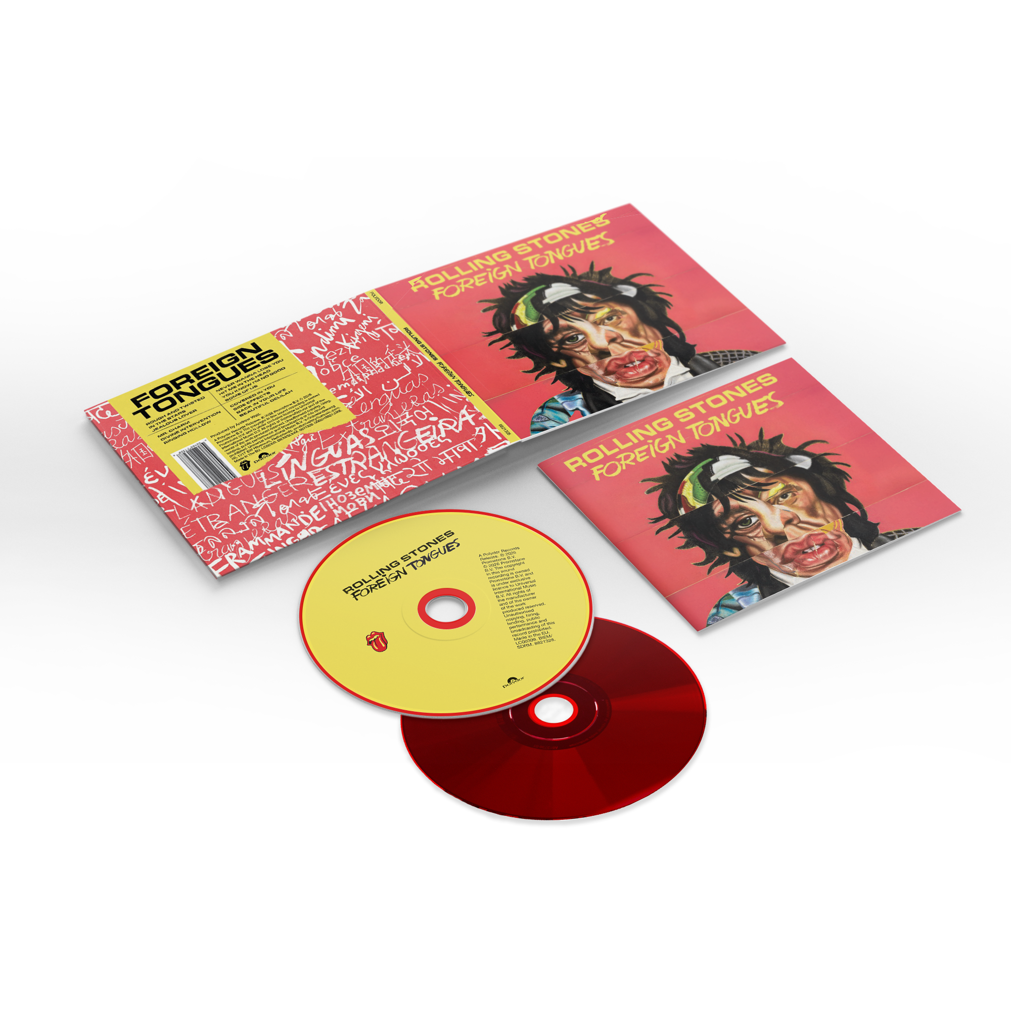 Foreign Tongues Store Exclusive Red CD – Musicstation.be