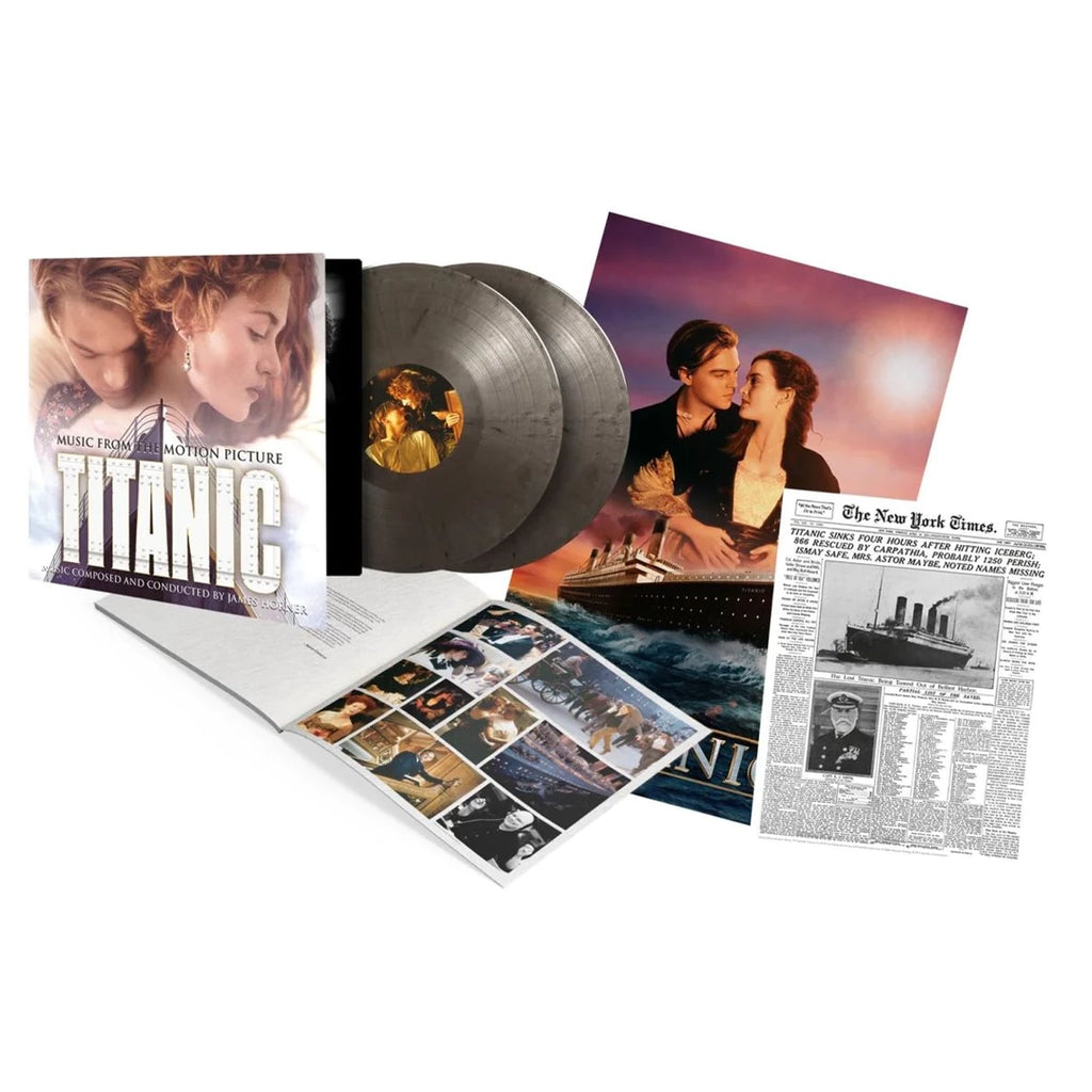 Titanic (25th Anniversary Silver & Black Marbled 2LP) - Various Artists - musicstation.be