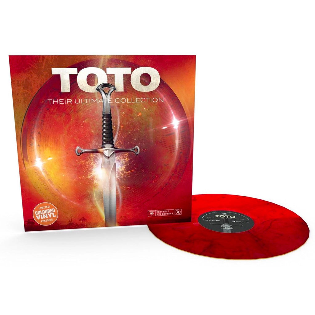 Their Ultimate Collection (Red Marbled LP) - Toto - musicstation.be