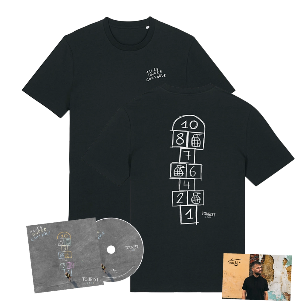 Alles Onder Controle (Store Exclusive CD + Black T-Shirt + Signed Art Card) - Tourist LeMC - musicstation.be