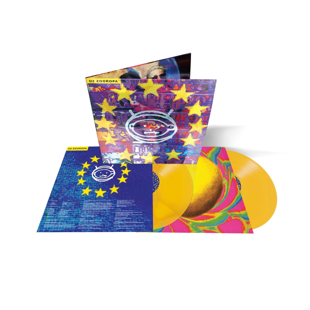 Zooropa (30th Anniversary Transparent Yellow 2LP) - U2 - musicstation.be