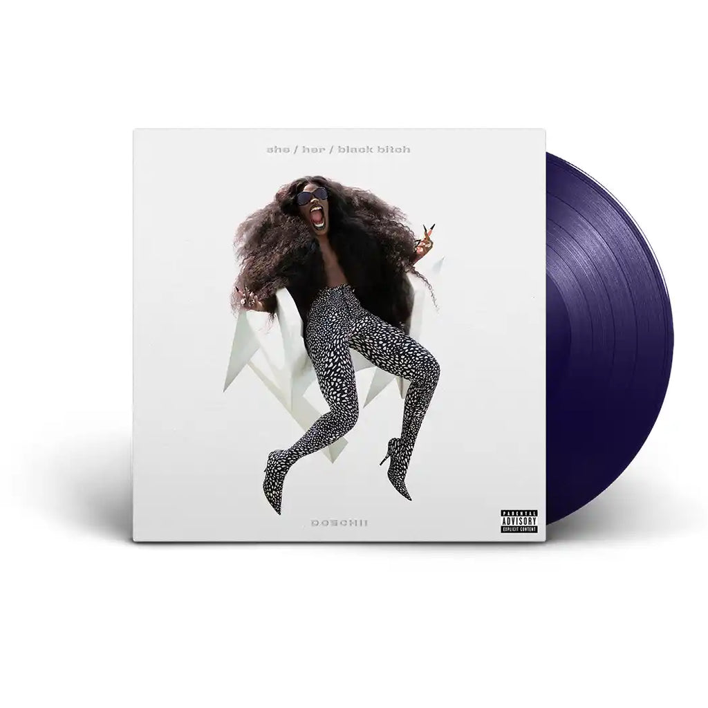 she / her / black bitch Midnight Indigo 12" Vinyl - Doechii - musicstation.be