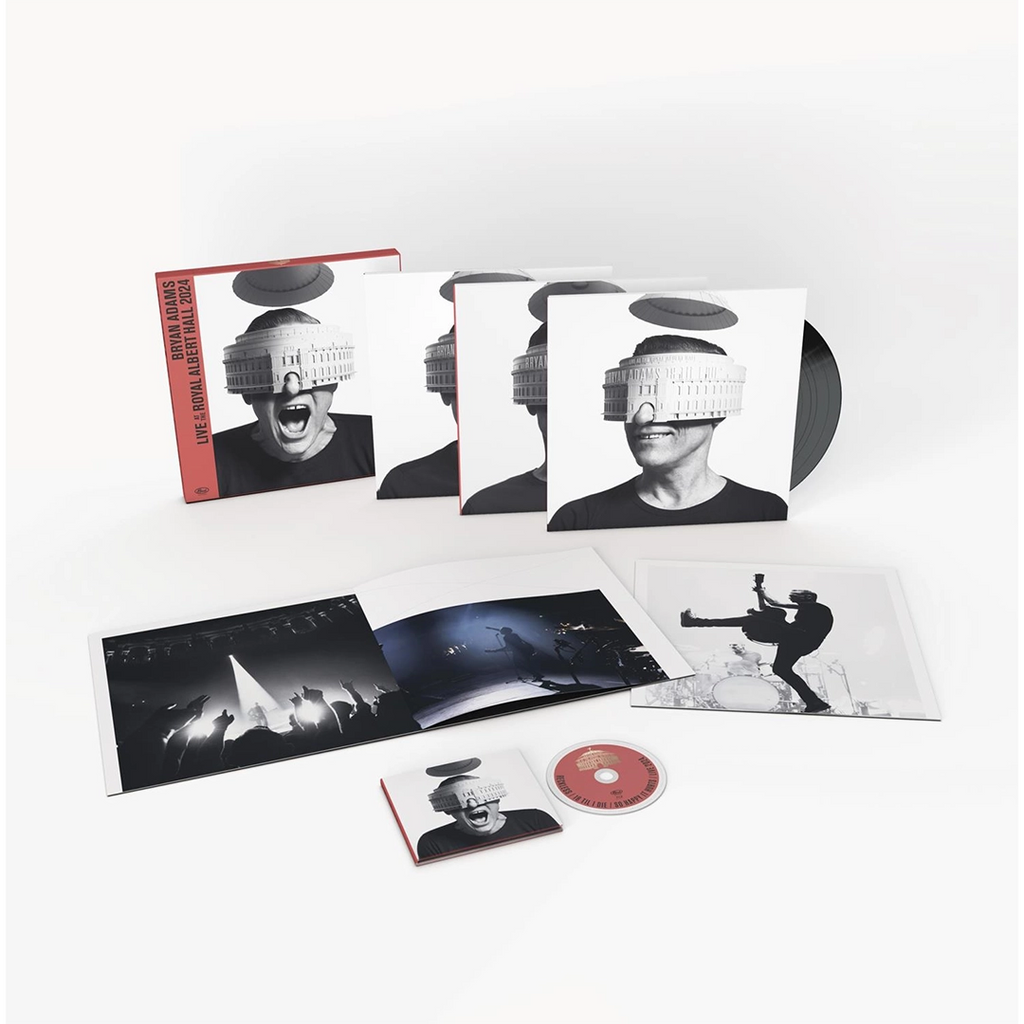 LIVE AT THE ROYAL ALBERT HALL 2024 (4LP + Blu-Ray) - Bryan Adams - musicstation.be