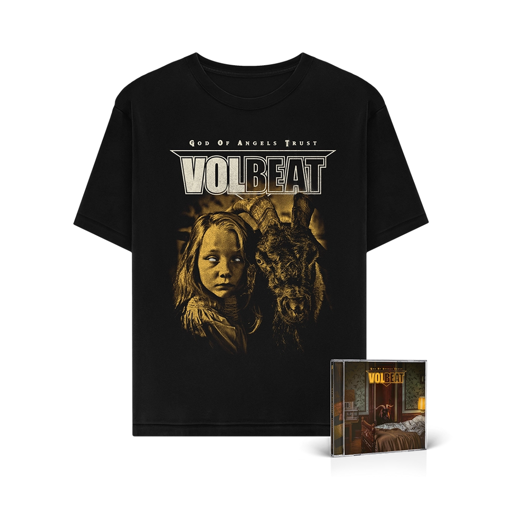 God Of Angels Trust (CD + T-Shirt) - Volbeat - musicstation.be