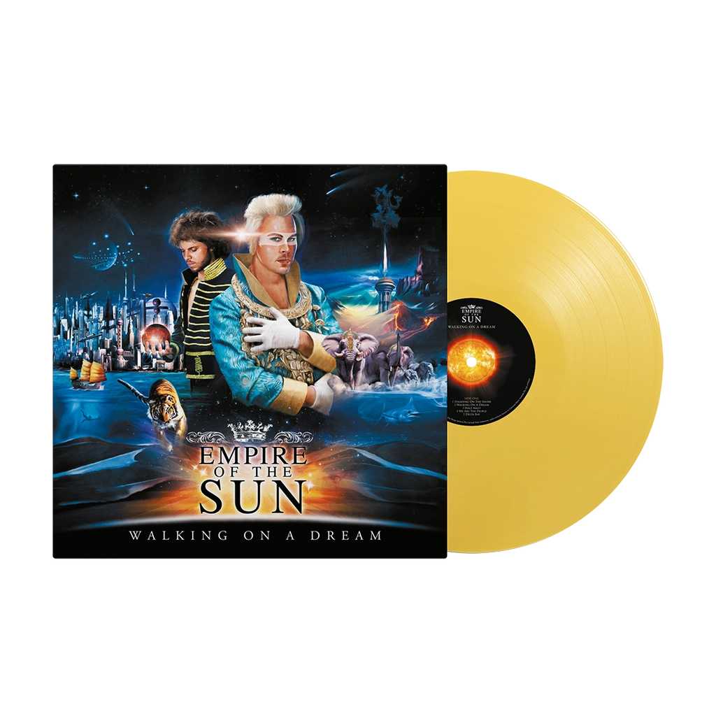 Walking On A Dream (Mustard Yellow LP) - Empire Of The Sun - musicstation.be