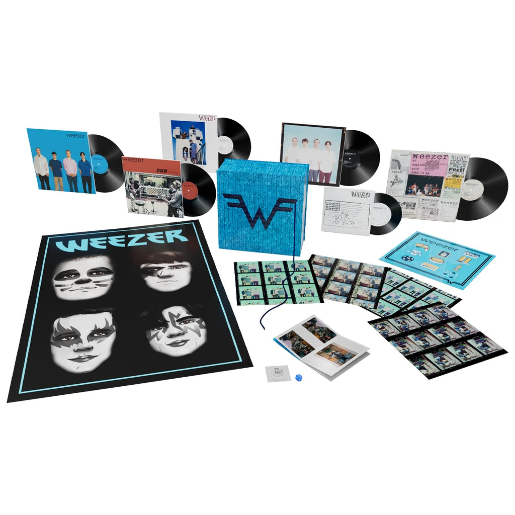 Blue Album (30th Anniversary Super Deluxe 4LP + 10inch Single + 7inch Single) - Weezer - musicstation.be