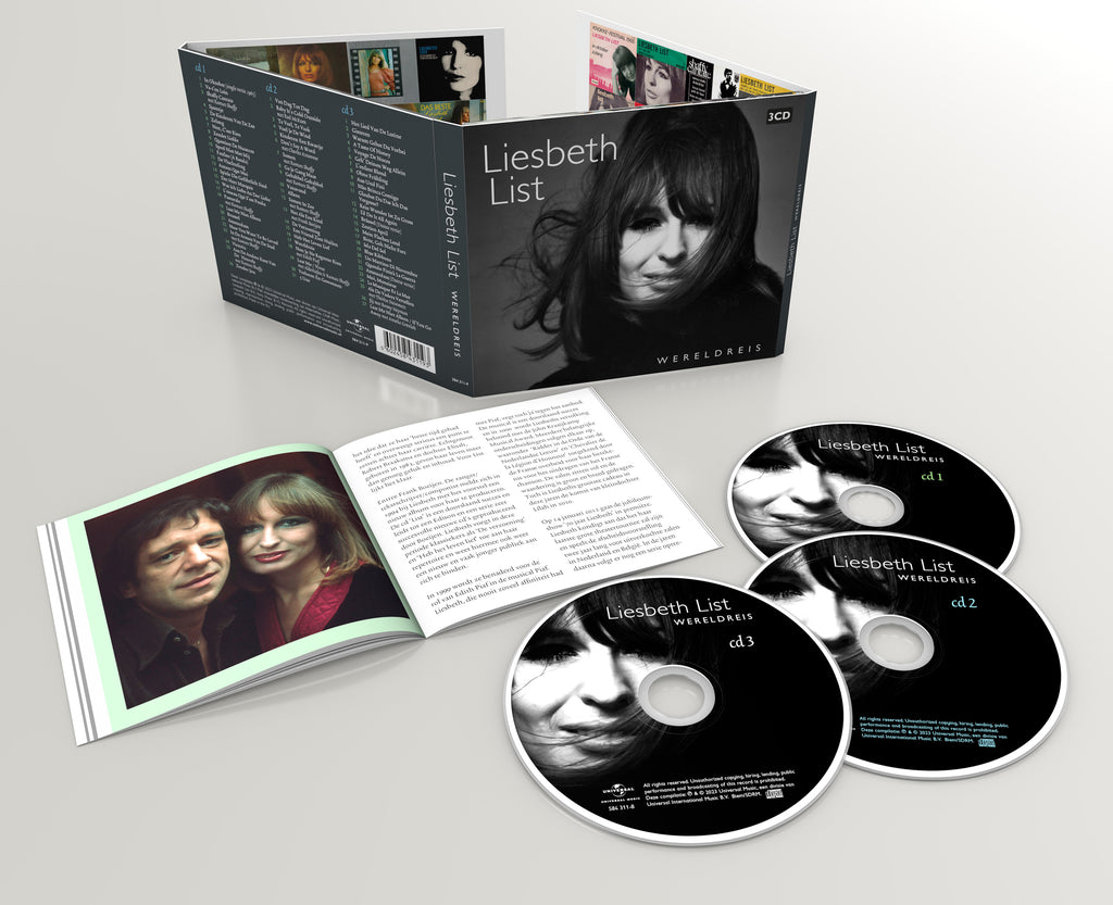 Wereldreis (3CD) - Liesbeth List - musicstation.be