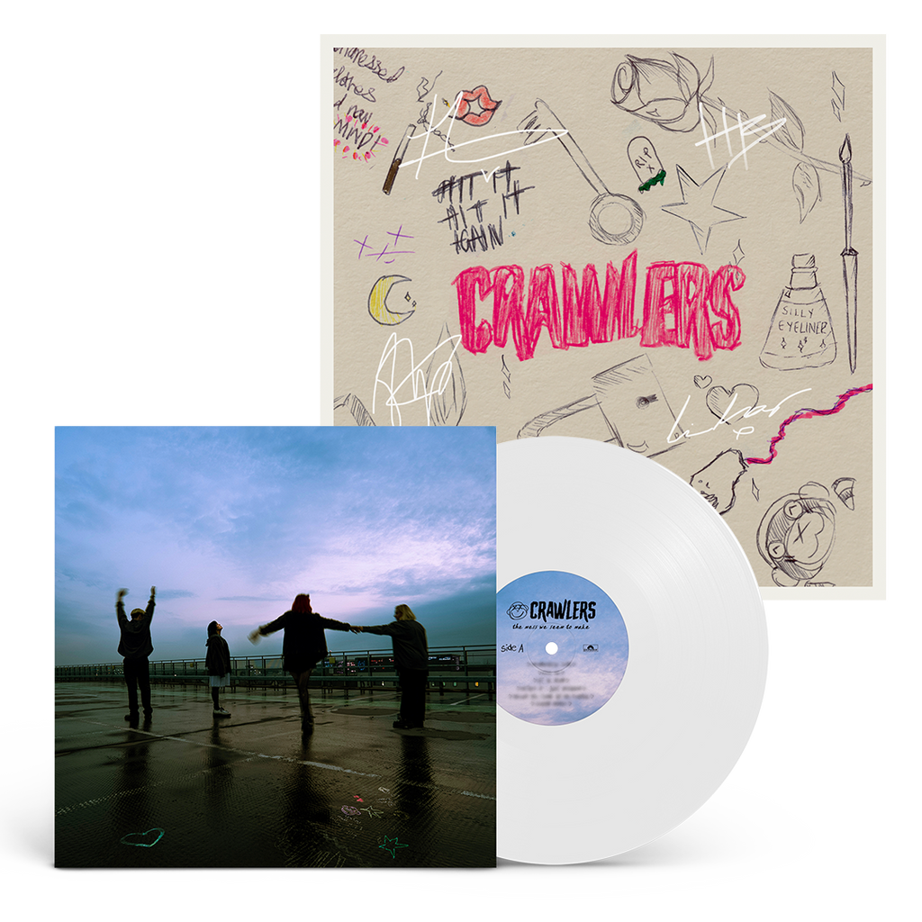 The Mess We Seem To Make (Store Exclusive Signed Artcard + White LP) - Crawlers - musicstation.be