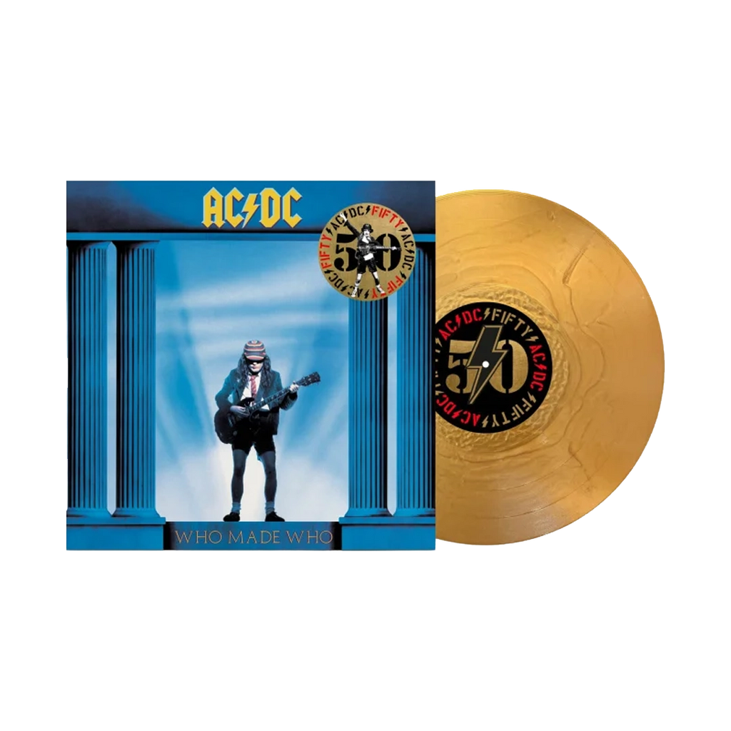 Who Made Who (Gold Metallic LP) - AC/DC - musicstation.be