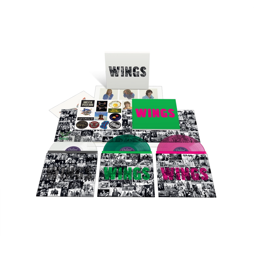 WINGS - 3LP Limited Edition Colour Collection - Paul McCartney & Wings - musicstation.be