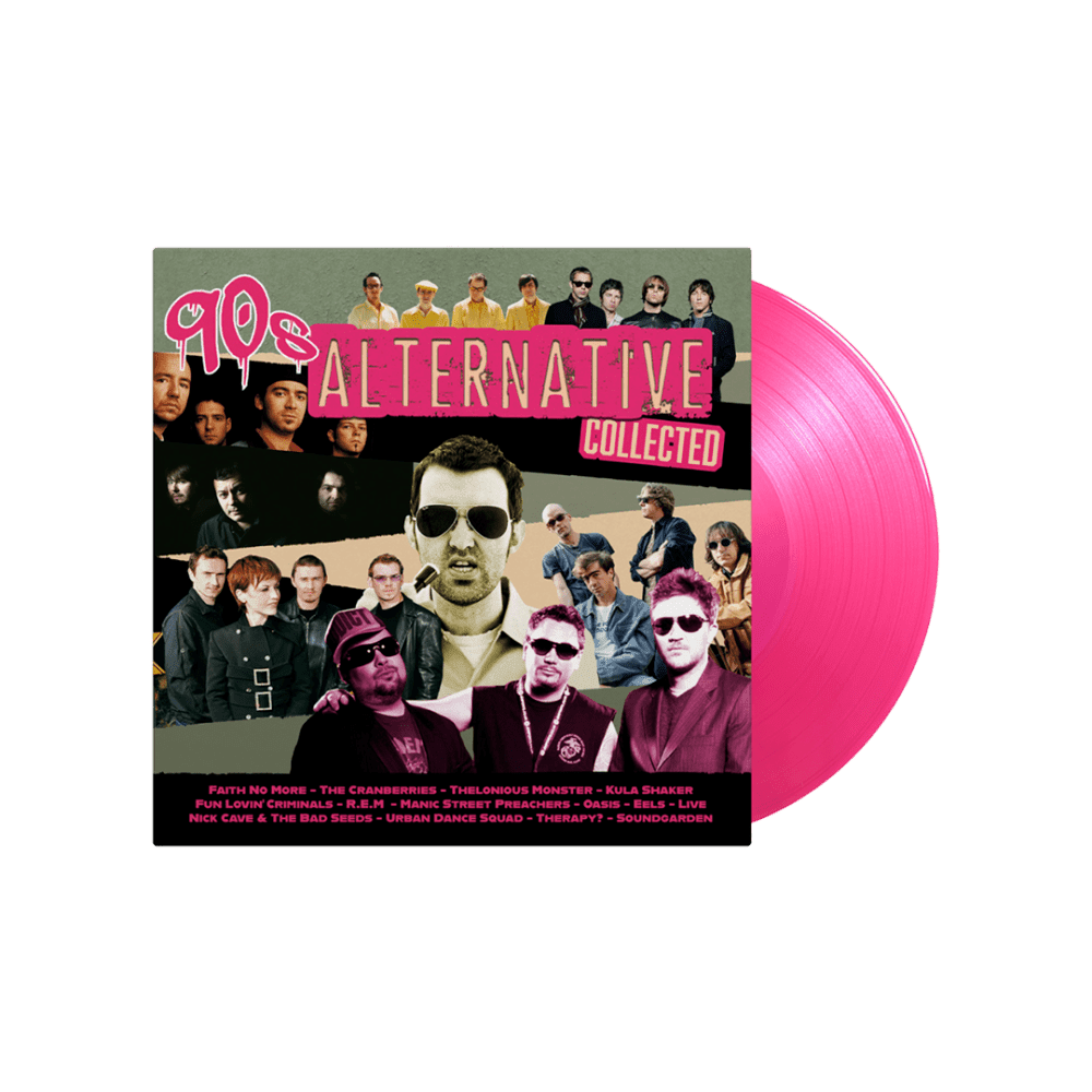 90's Alternative Collected (Magenta Transparent 2LP) - Various Artists - musicstation.be