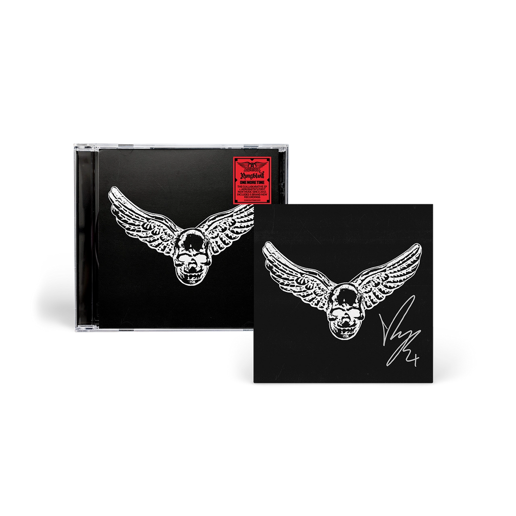 One More Time - CD + Signed Art Card - Aerosmith, YUNGBLUD - musicstation.be