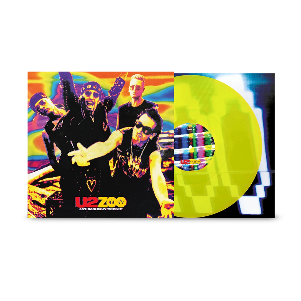 ZOO TV Live In Dublin 1993 EP (Neon-Yellow LP) - U2 - musicstation.be